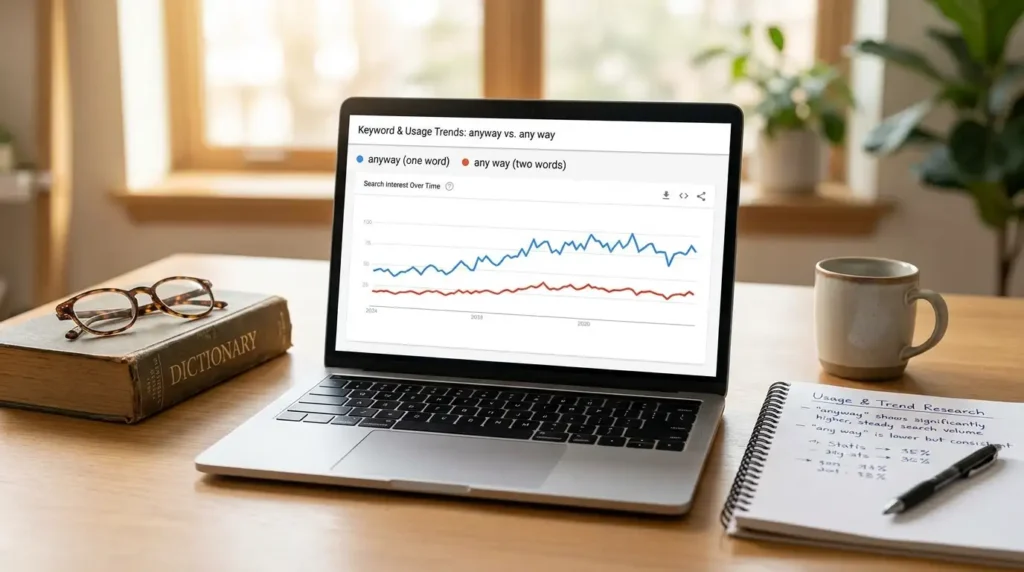 Anyway Google Trends & Usage Data