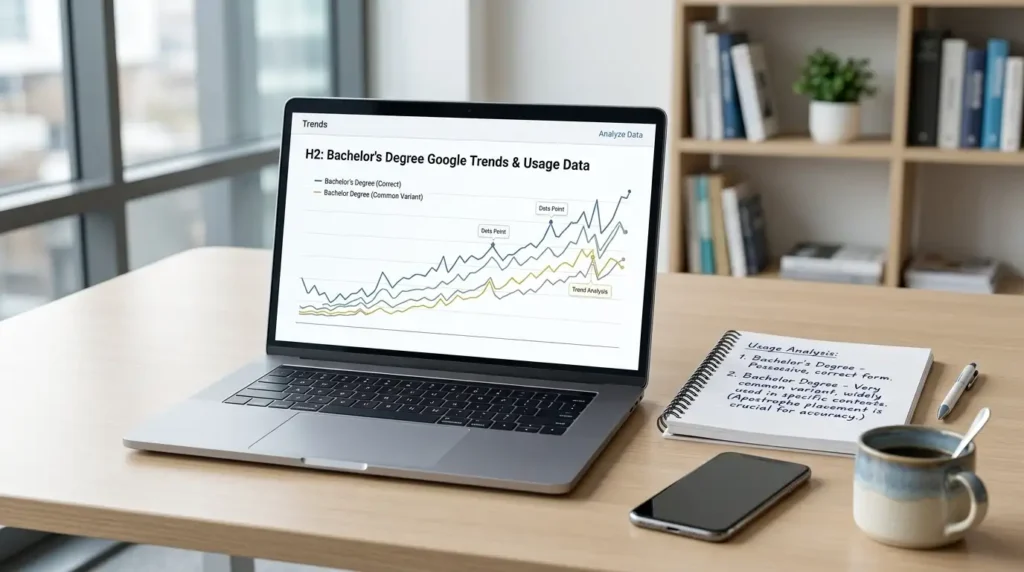 Bachelor's Degree Google Trends & Usage Data