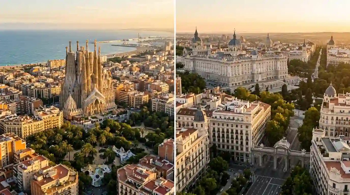 Barcelona or Madrid