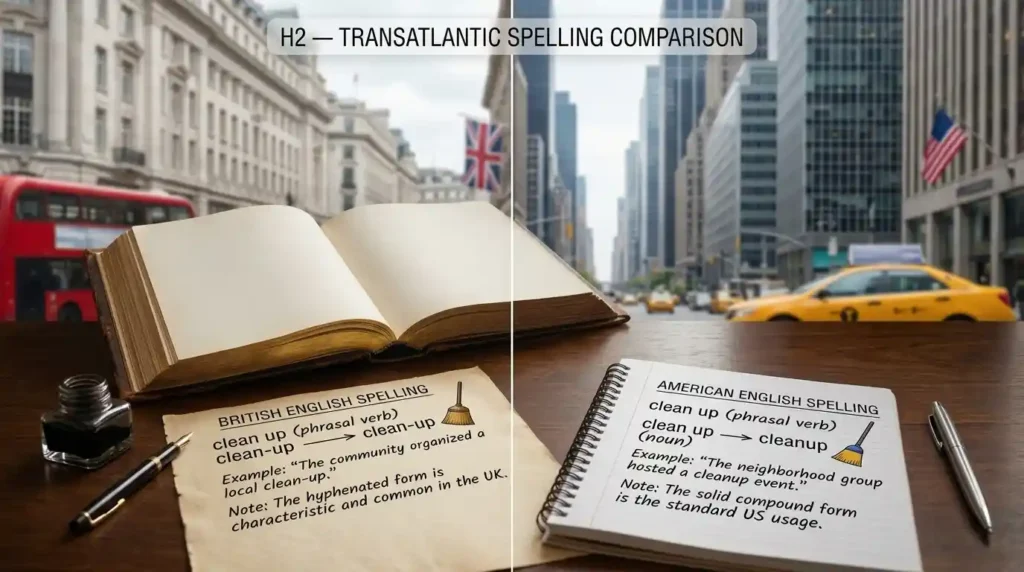British English vs American English Spelling