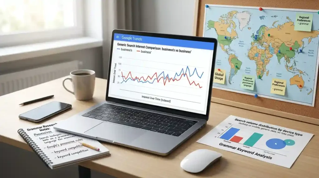Business's Google Trends & Usage Data