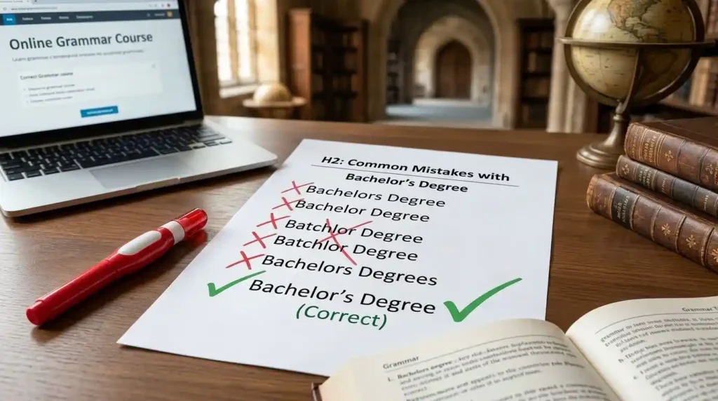 Common Mistakes with Bachelor's Degree