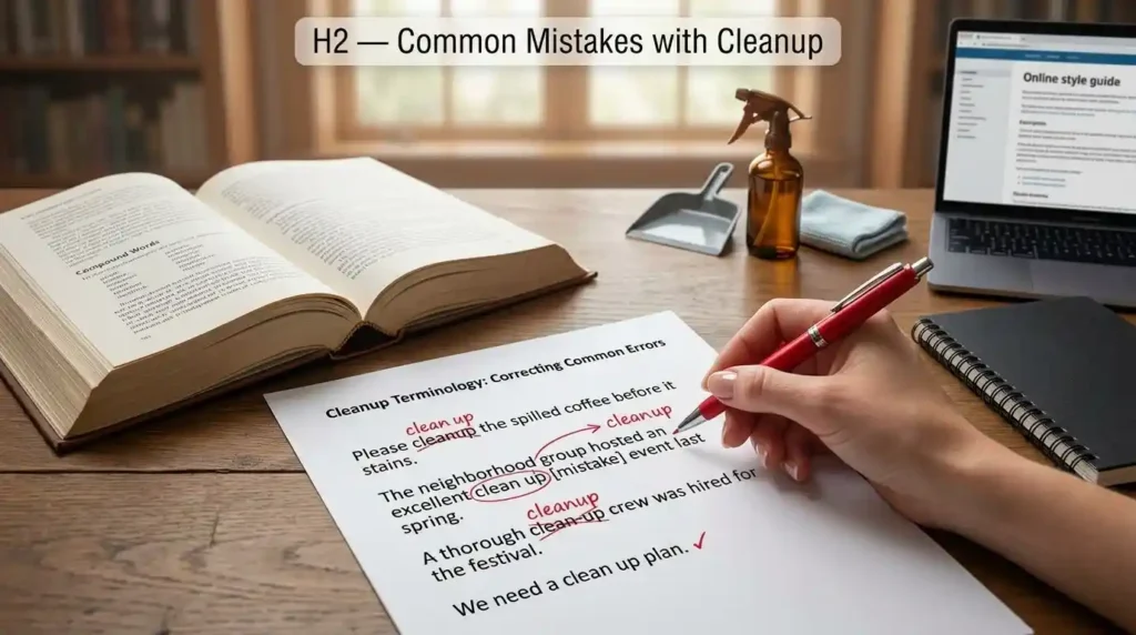 Common Mistakes with Cleanup