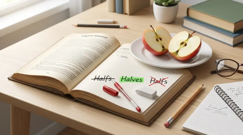 Common Mistakes with Halfs or Halves