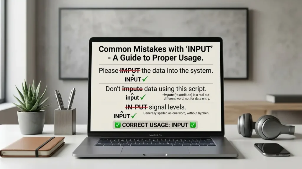 Common Mistakes with Input