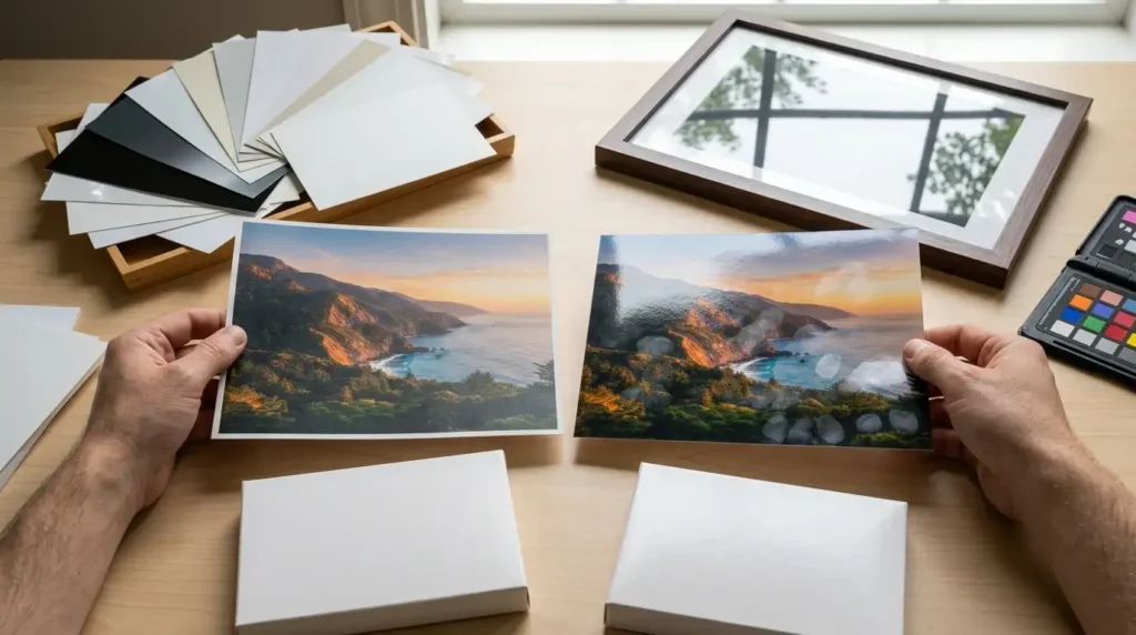 common-mistakes-with-matte-or-glossy-photos