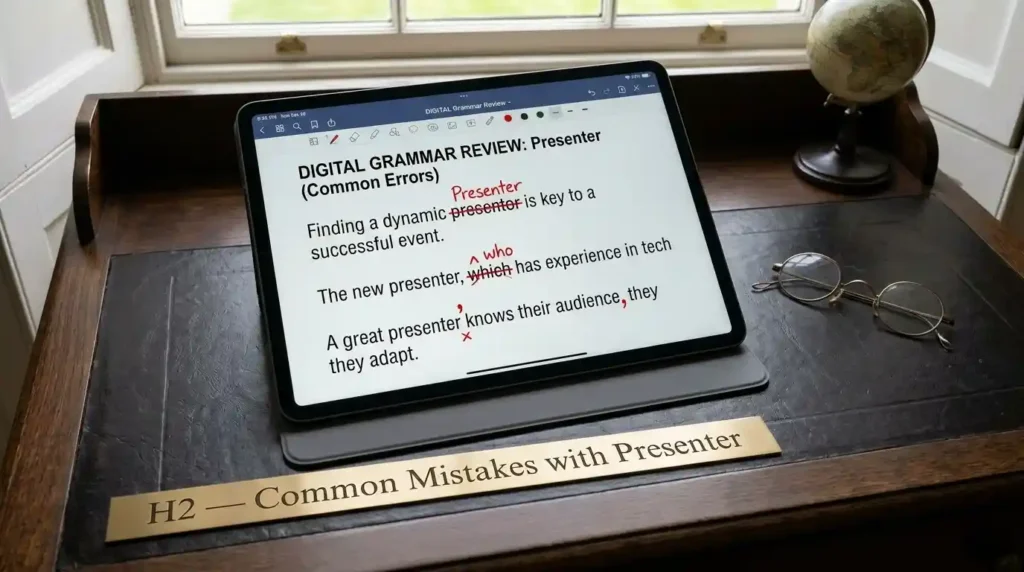 Common Mistakes with Presenter
