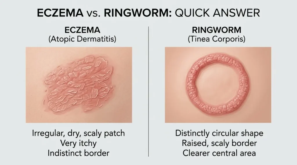Eczema or Ringworm Quick Answer