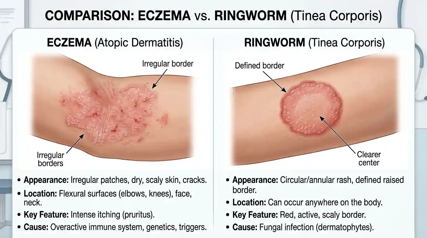 Eczema or Ringworm