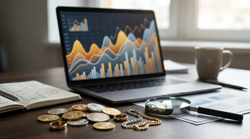 Gold or Silver Search Trends & Usage Data