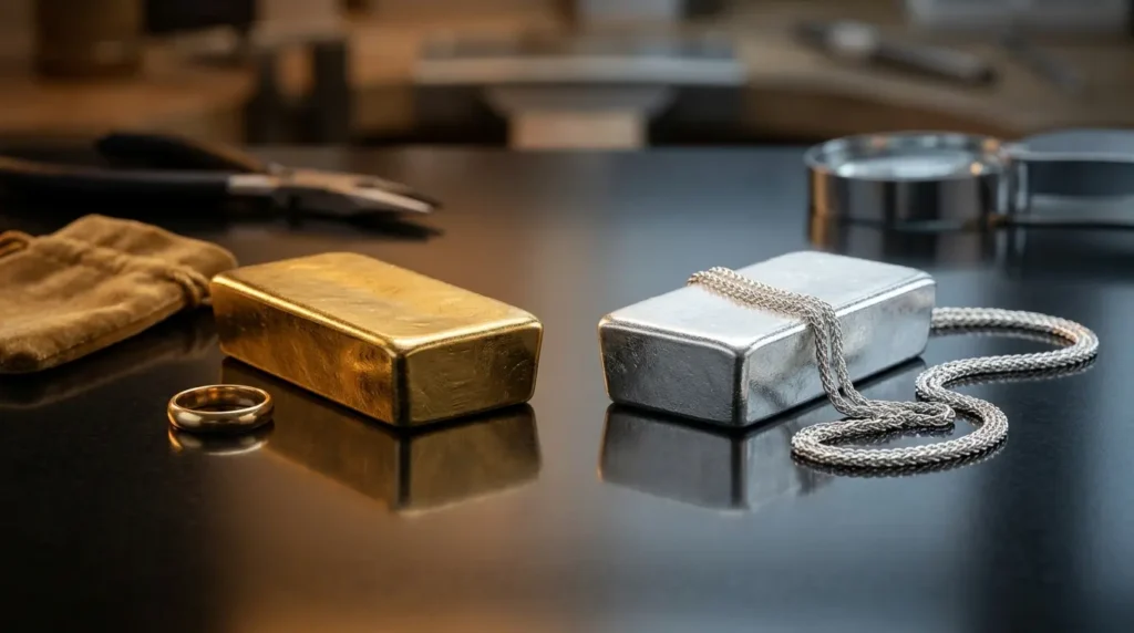 Gold vs Silver Key Differences