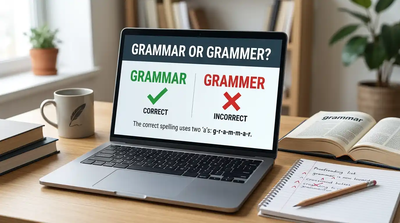 Grammar or Grammer