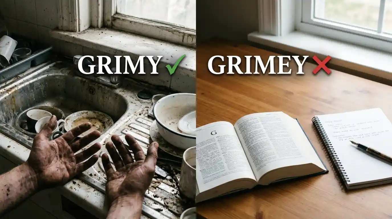 Grimey or Grimy