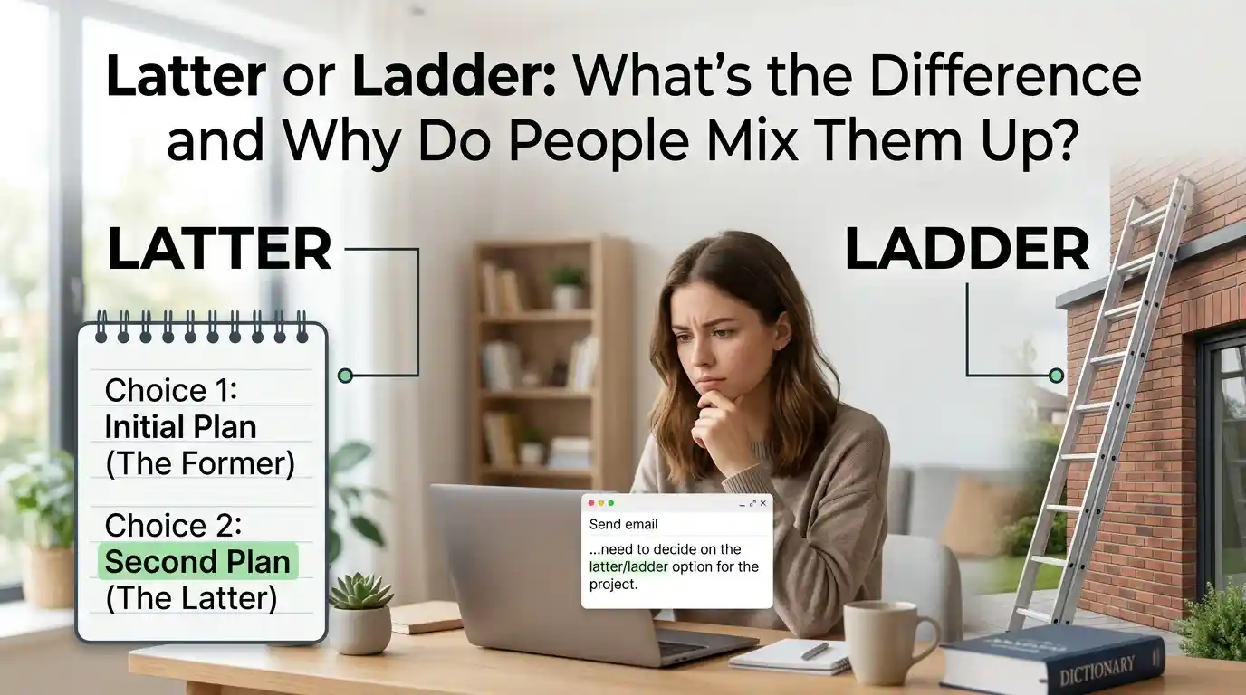 Latter or Ladder