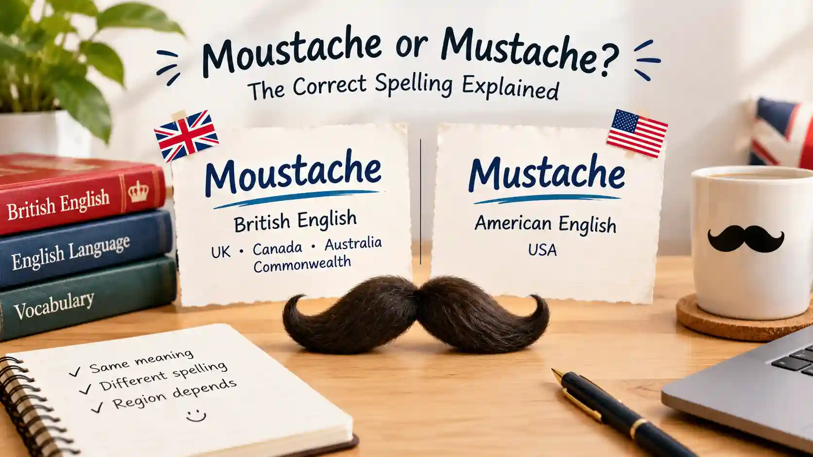 Moustache or Mustache