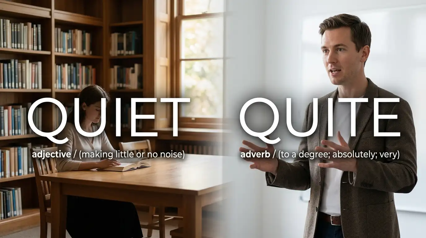 Quiet or Quite