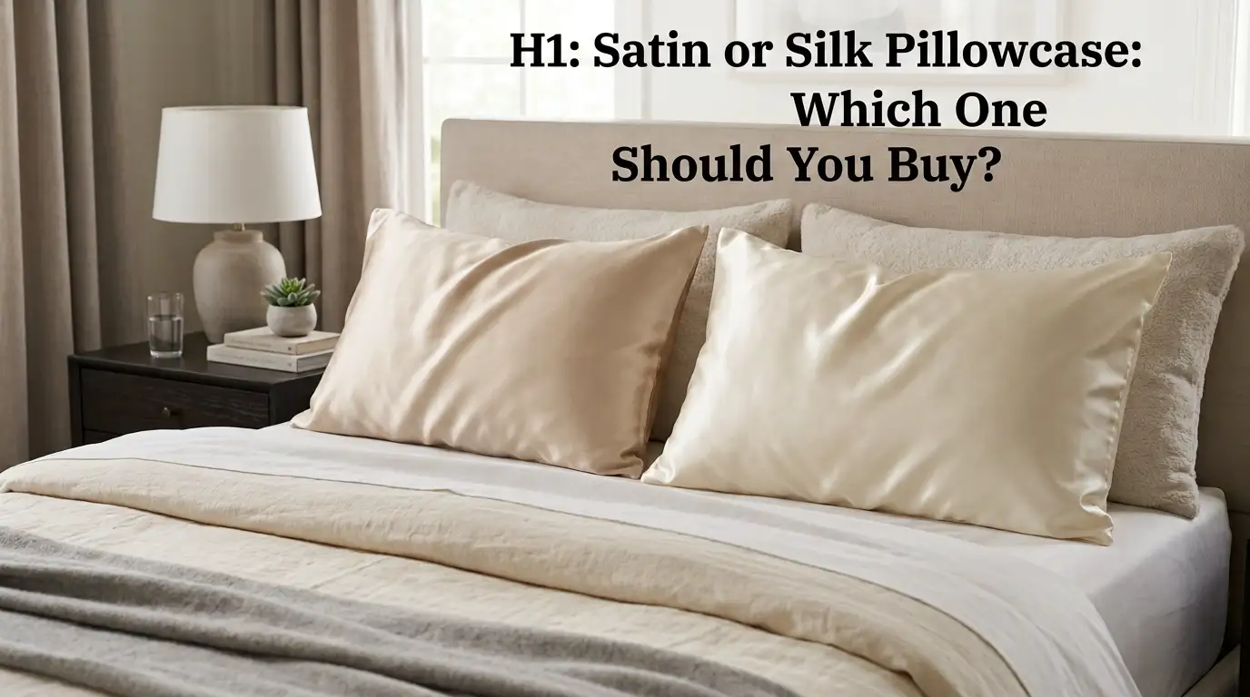 Satin or Silk Pillowcase