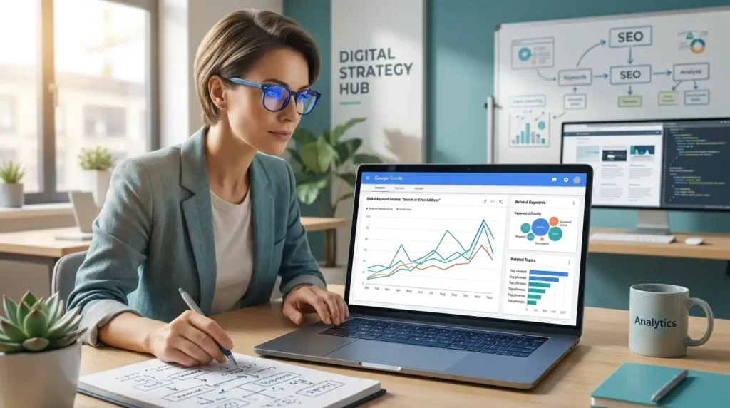 Search or Enter Address Google Trends & Usage Data