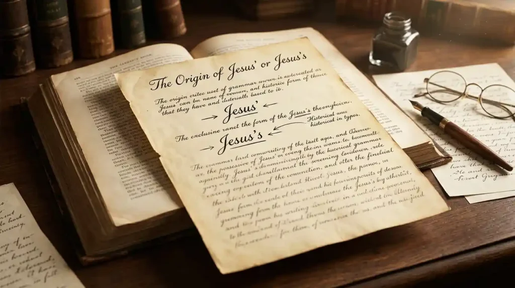 The Origin of Jesus or Jesus's