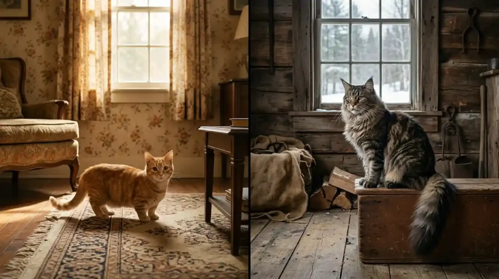 The Origin of Munchkin and Maine Coon