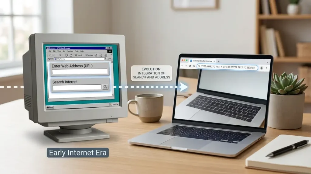 The Origin of Search or Enter Address