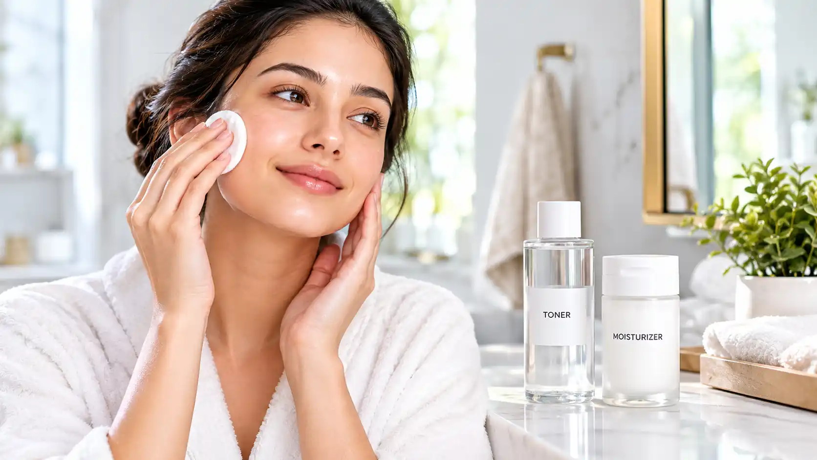 Toner or Moisturizer First