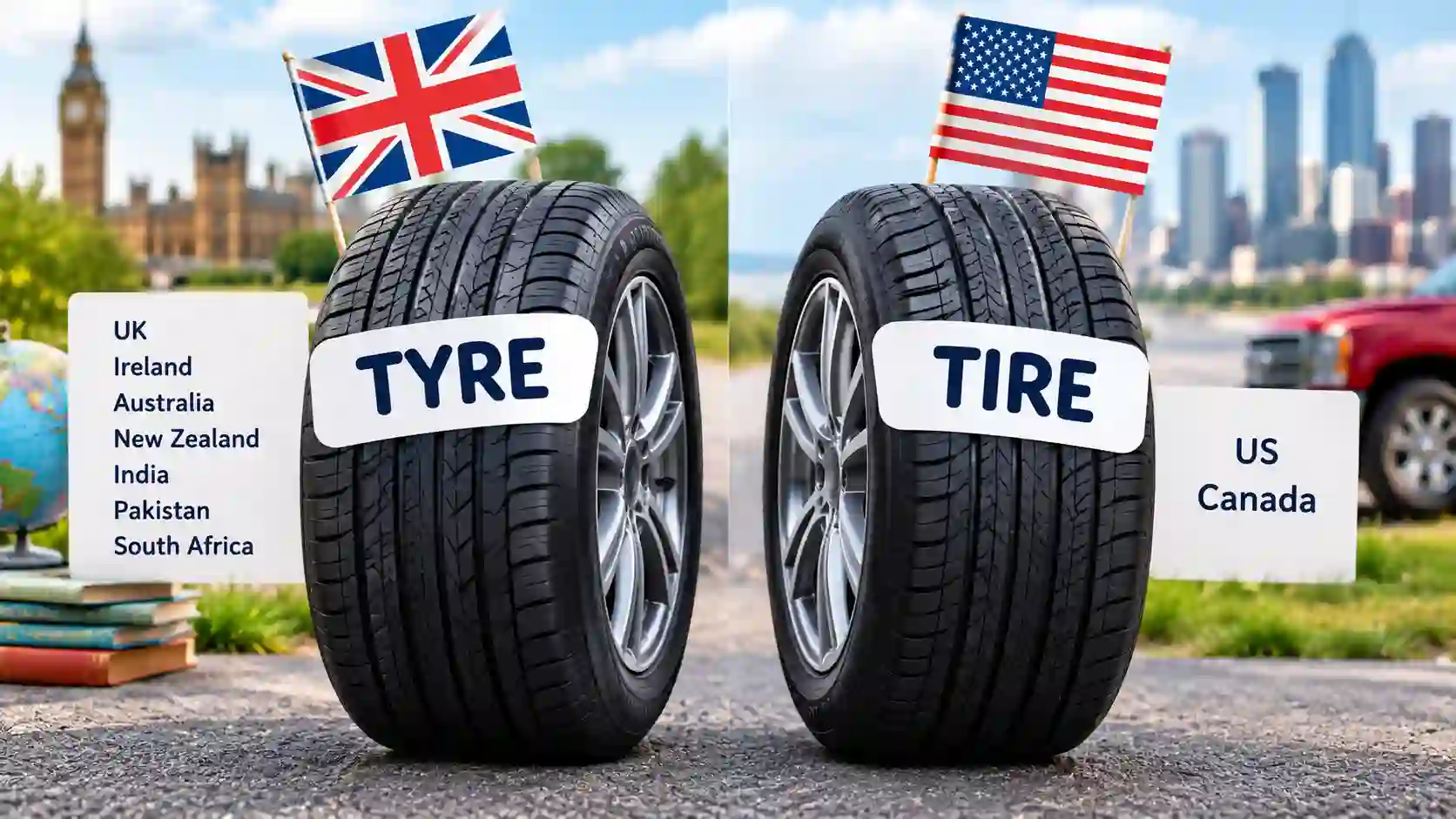 Tyre or Tire
