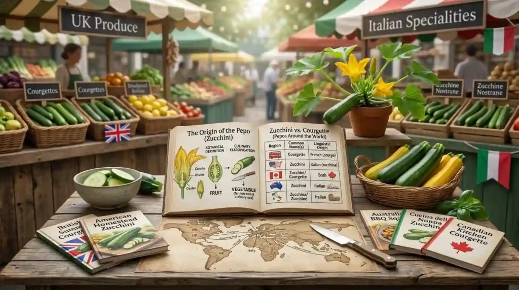 Zucchini vs Courgett Naming Differences Around the World