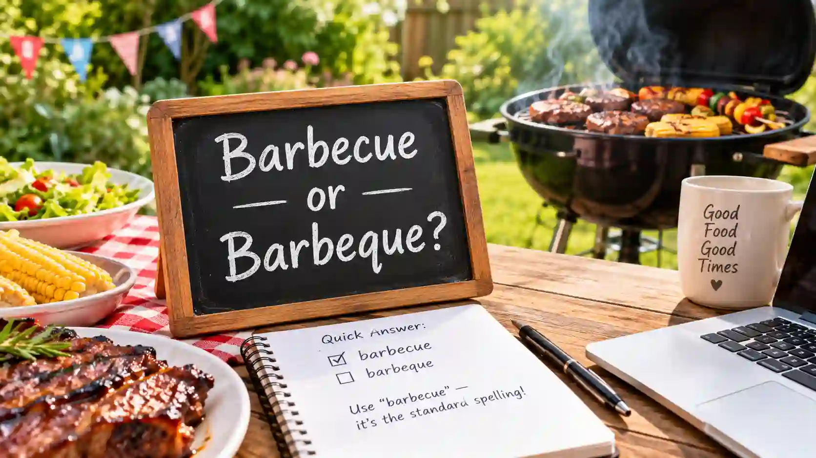 Barbecue or Barbeque