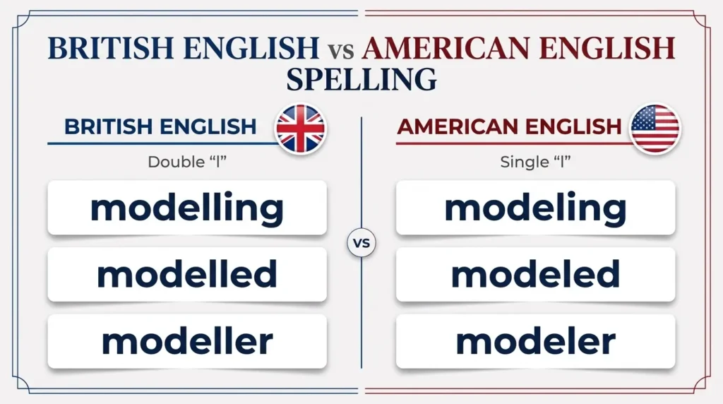 British English vs American English Spelling
