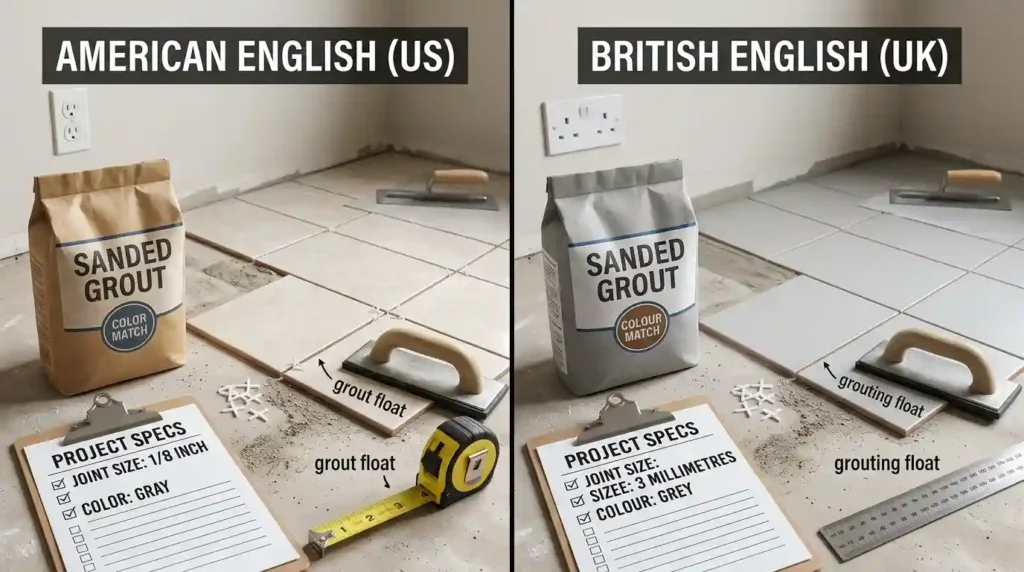 British English vs American English Spelling