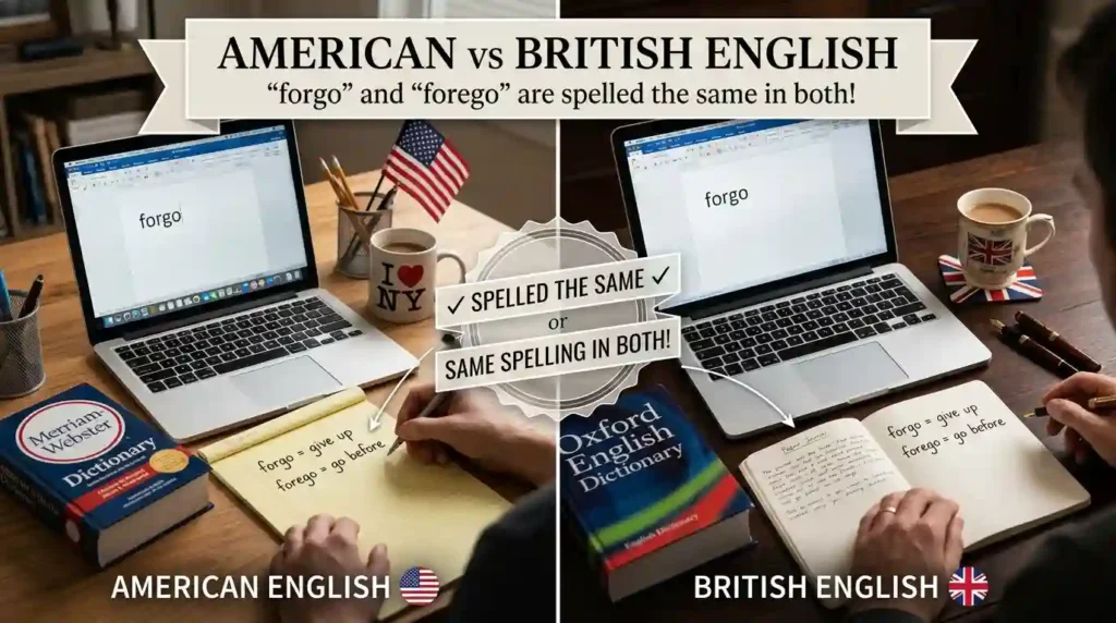 British English vs American English Spelling