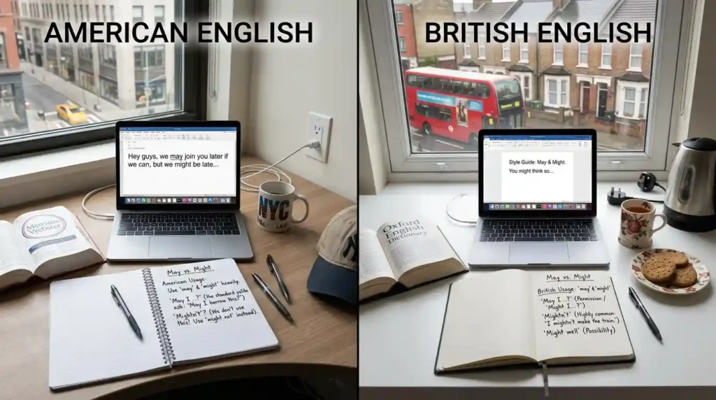 British English vs American English Usage