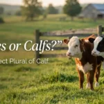 Calves or Calfs