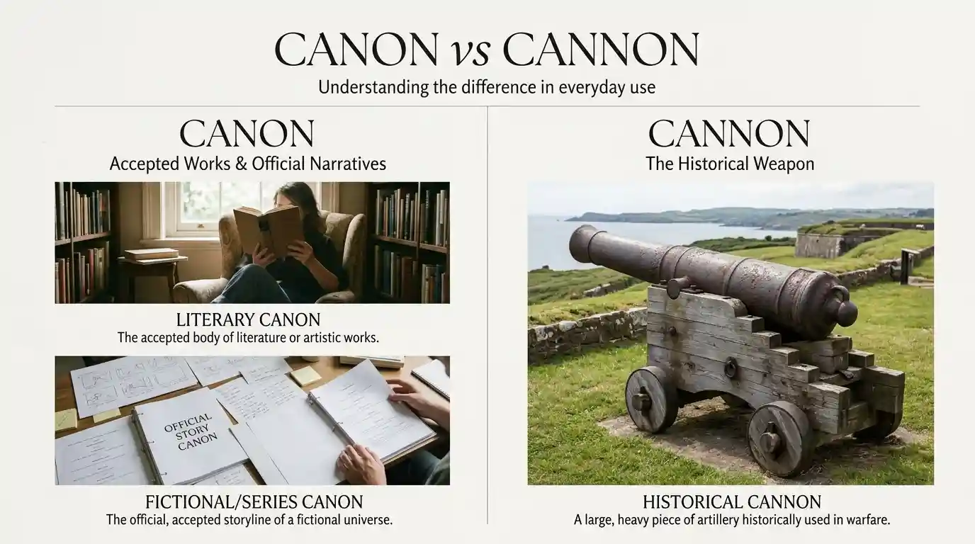 Canon and Cannon in Everyday Examples