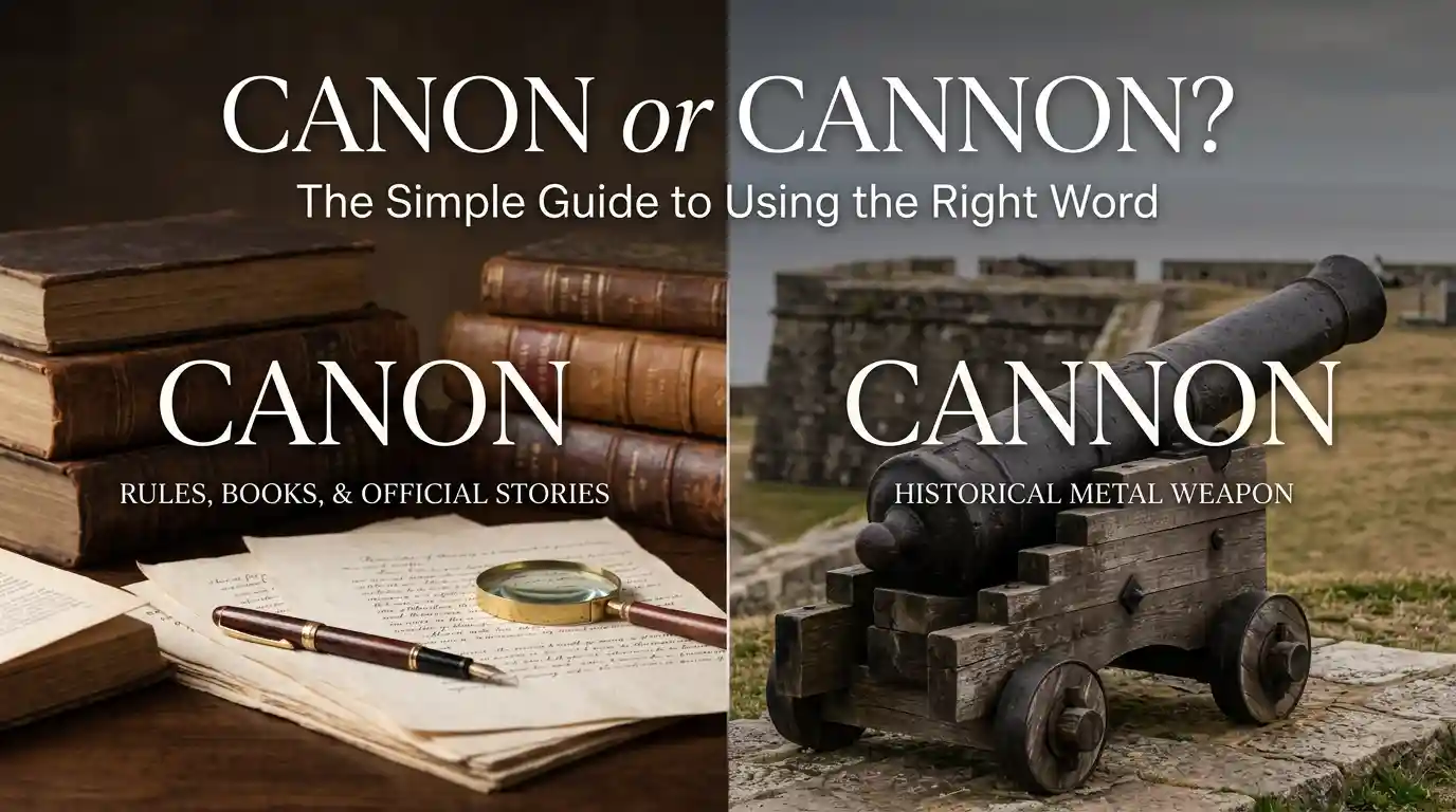Canon or Cannon