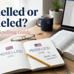 Modelled or Modeled