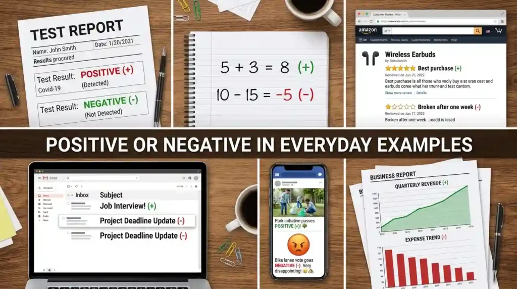 Positive or Negative in Everyday Examples