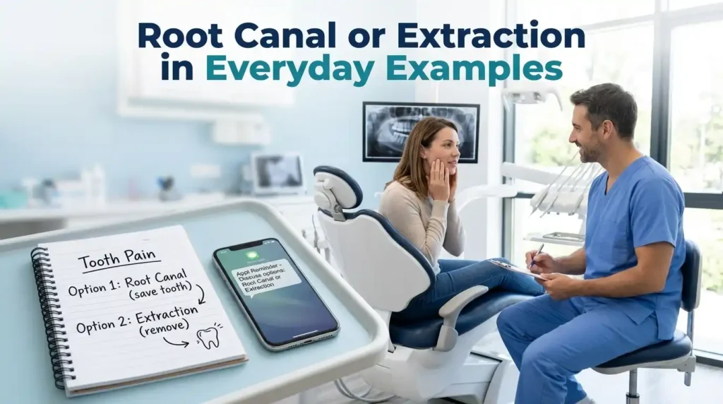 Root Canal or Extraction in Everyday Examples