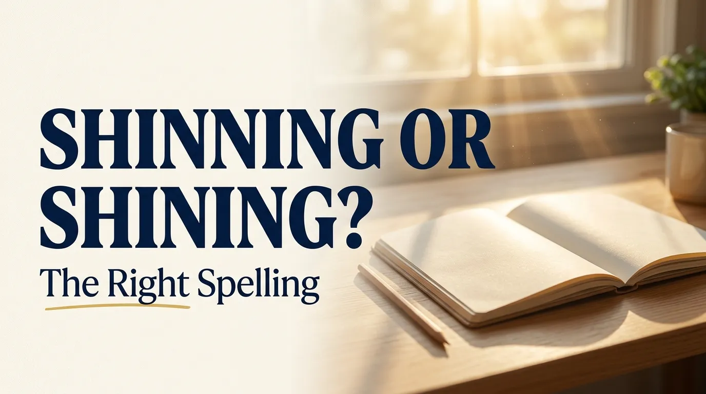 Shinning or Shining