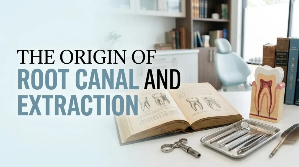 The Origin of Root Canal and Extraction