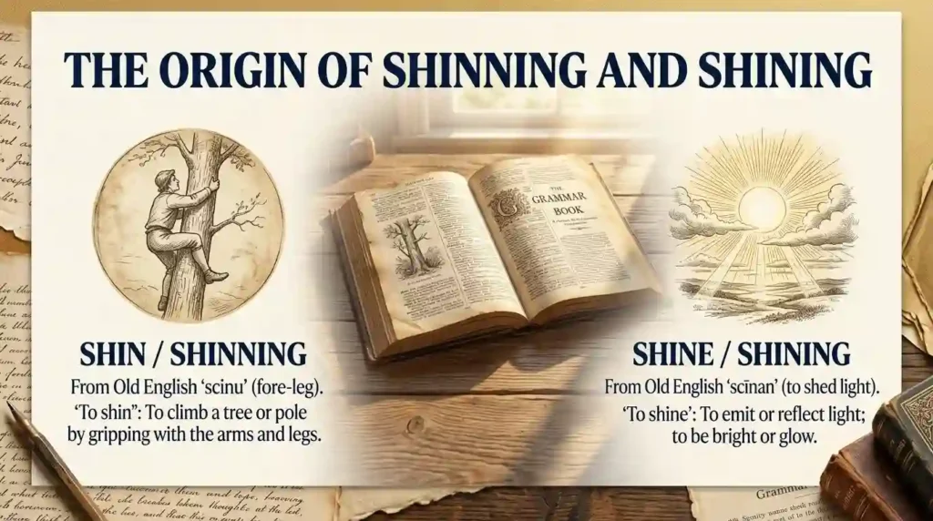 The Origin of Shinning and Shining
